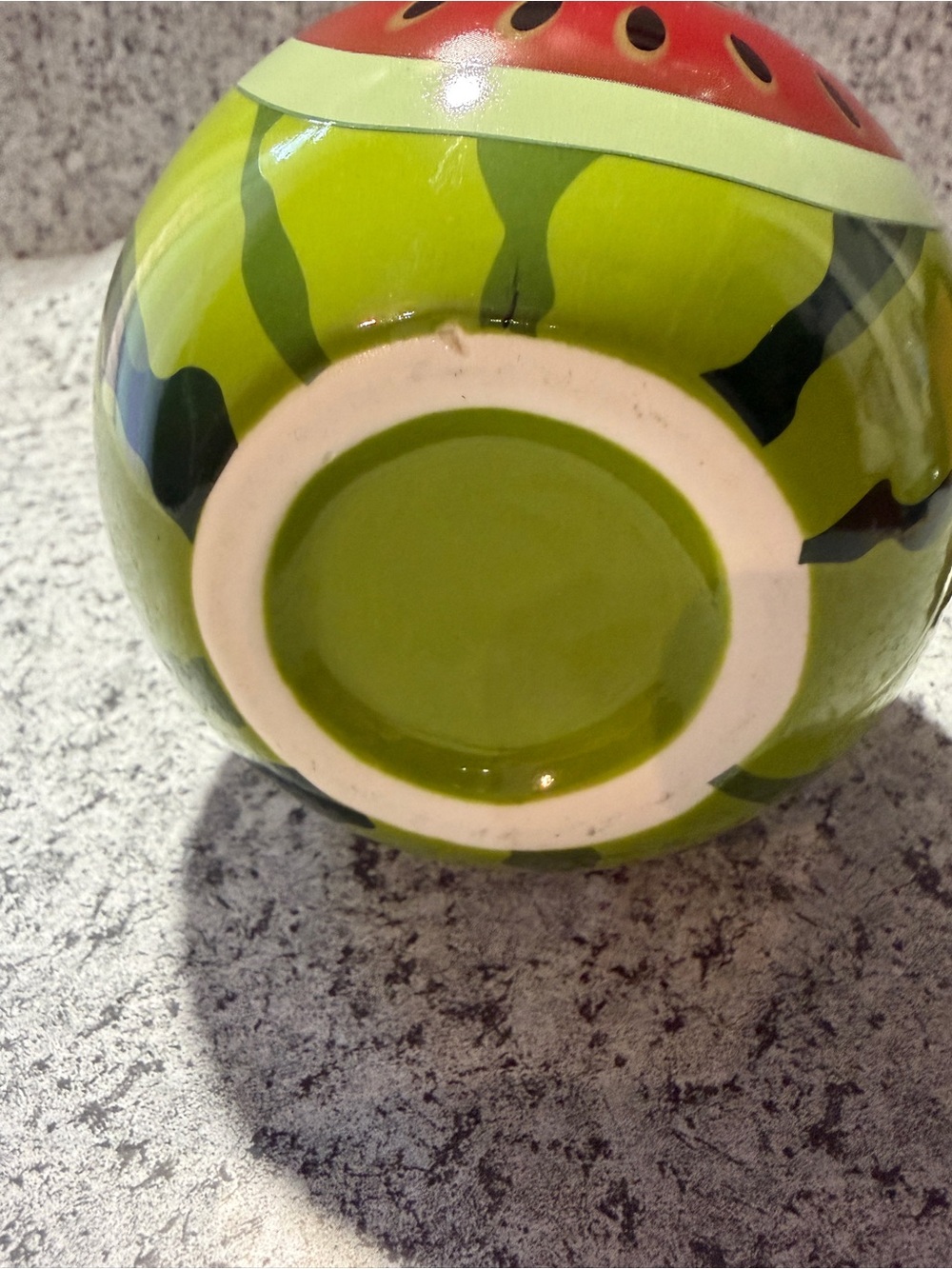 Decorative Watermelon Hand Soap & Lotion Dispenser with Chrome Pump - Picture 5 of 6